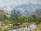 Ущелье реки Турген. Казахстан.